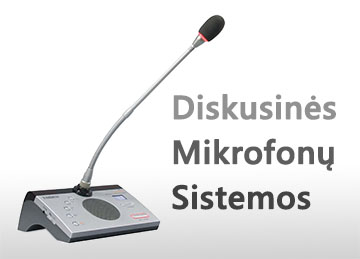 Diskusinių mikrofonų sistemos nuoma