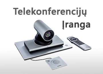 Telekonferecijų sistemos nuoma